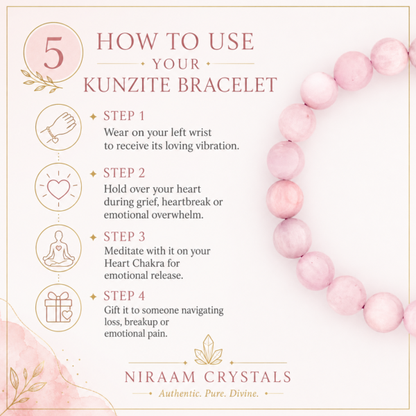 Kunzite Bracelet