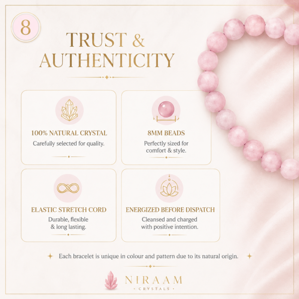 Kunzite Bracelet