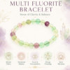 Multi Fluorite Bracelet