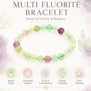 Multi Fluorite Bracelet