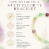Multi Fluorite Bracelet