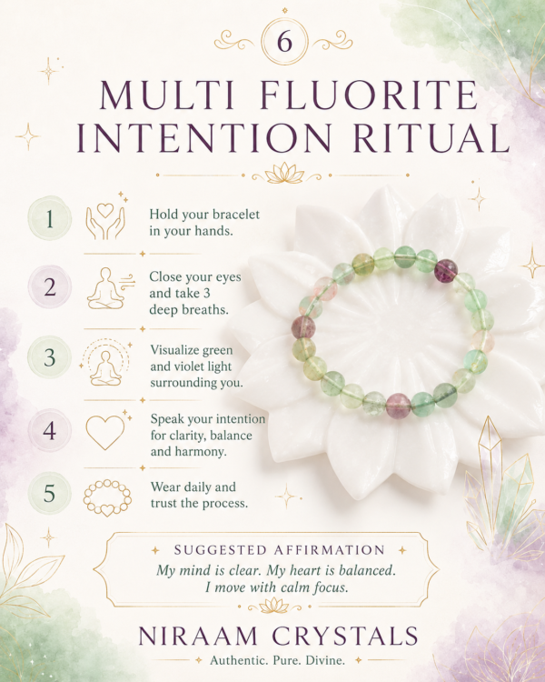 Multi Fluorite Bracelet