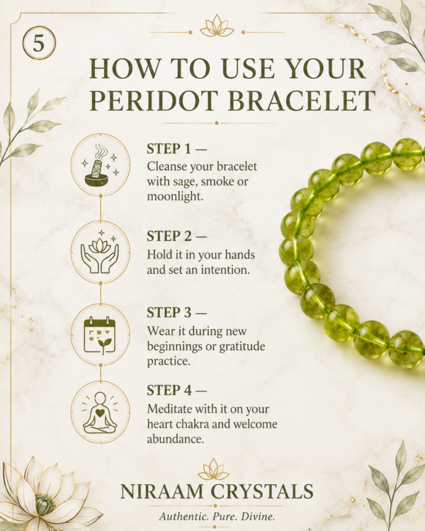Peridot Bracelet