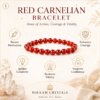 Red Carnelian Bracelet
