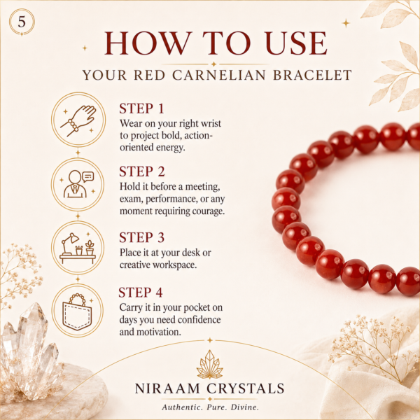 Red Carnelian Bracelet