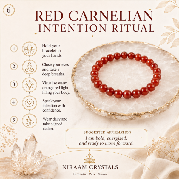 Red Carnelian Bracelet