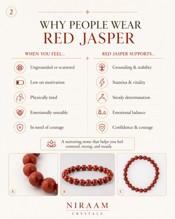 Red Jasper Bracelet