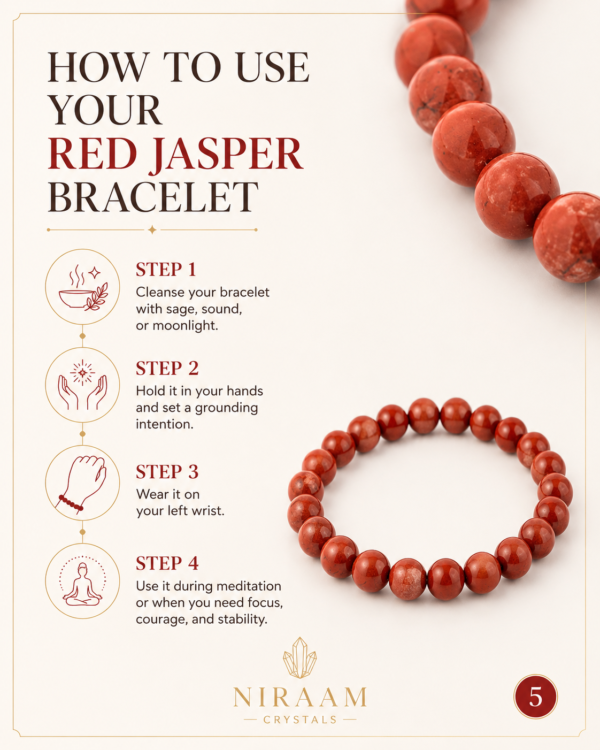 Red Jasper Bracelet