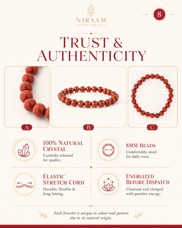 Red Jasper Bracelet