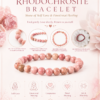 Rhodochrosite Bracelet