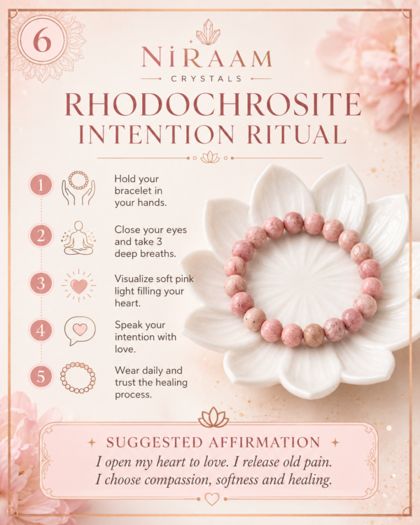 Rhodochrosite Bracelet
