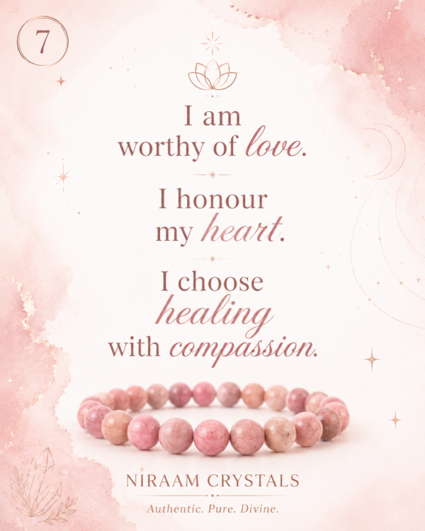 Rhodochrosite Bracelet