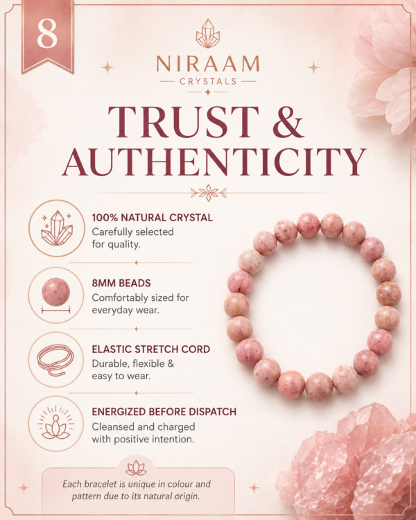Rhodochrosite Bracelet