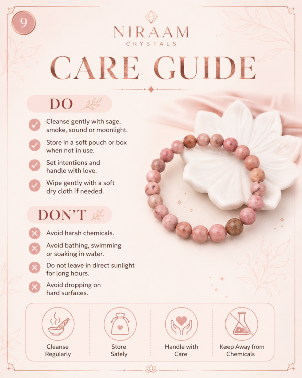 Rhodochrosite Bracelet