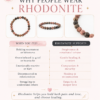 Rhodonite Bracelet