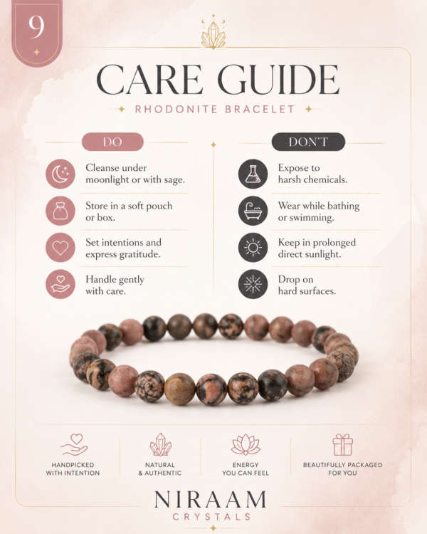 Rhodonite Bracelet