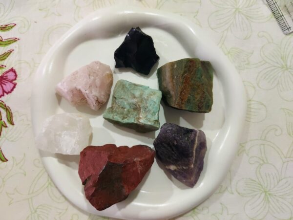 7 Chakra Raw Crystals