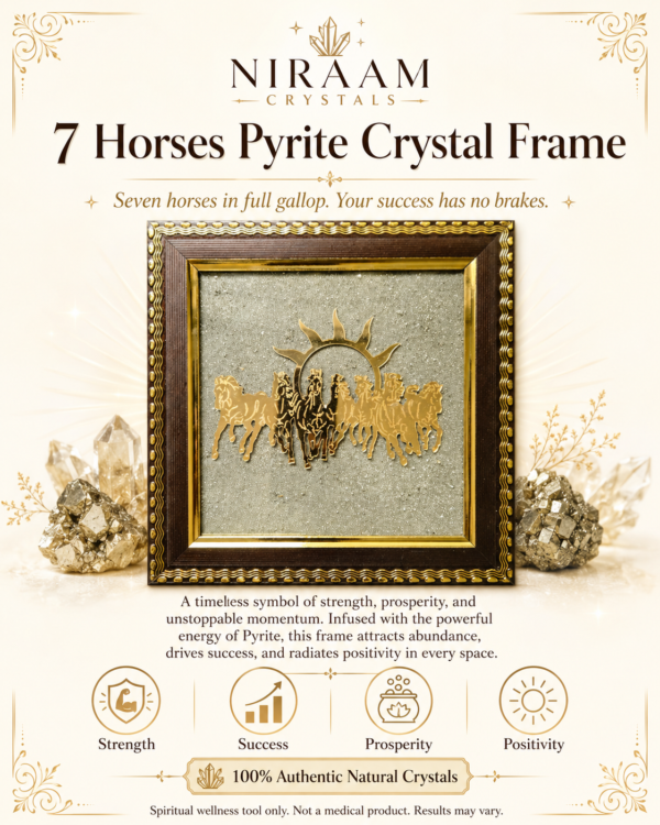 7 Horses Pyrite Frame