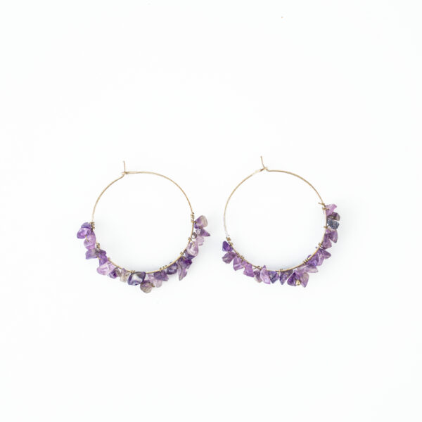 Amethyst Jhumka