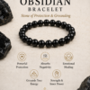Black Obsidian Bracelet