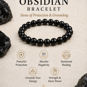 Black Obsidian Bracelet