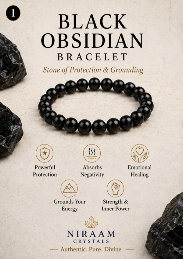 Black Obsidian Bracelet