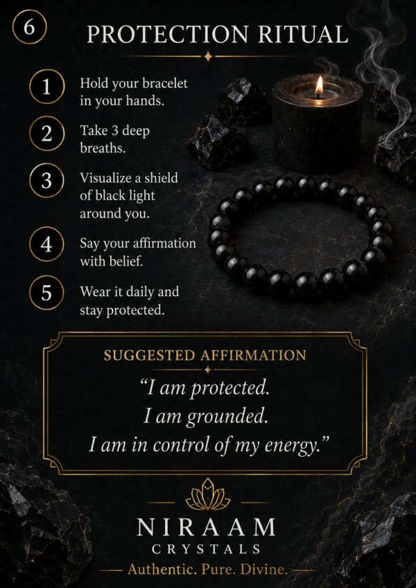 Black Obsidian Bracelet