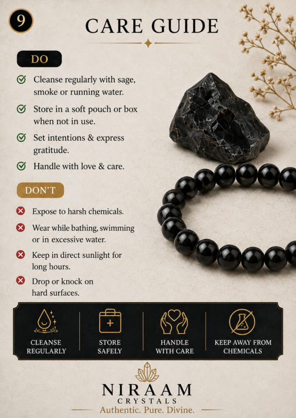 Black Obsidian Bracelet