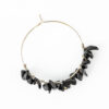 Black Tourmaline Jhumka
