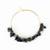 Blue Goldstone Jhumka