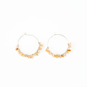 Citrine Jhumka