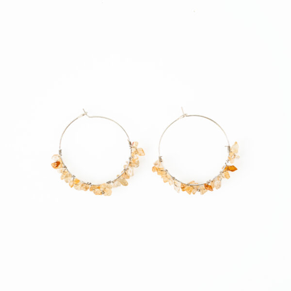 Citrine Jhumka