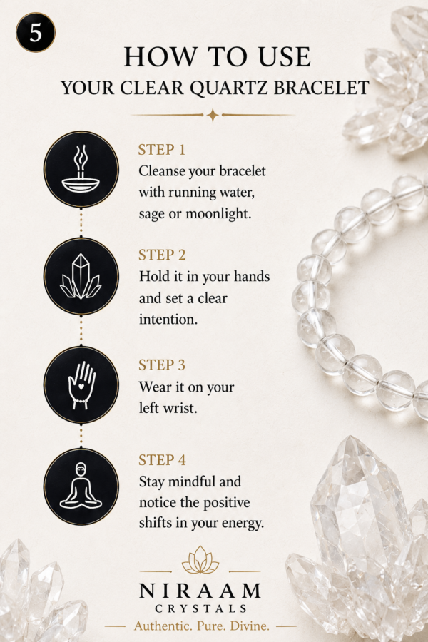Clear Quartz Bracelet