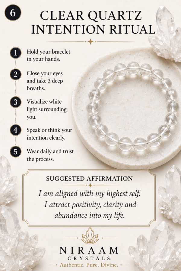 Clear Quartz Bracelet