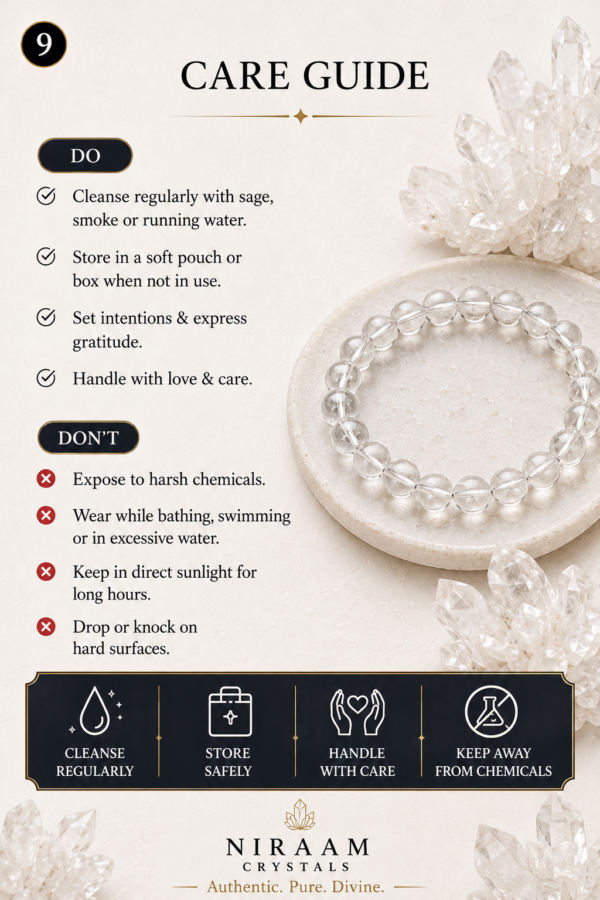 Clear Quartz Bracelet