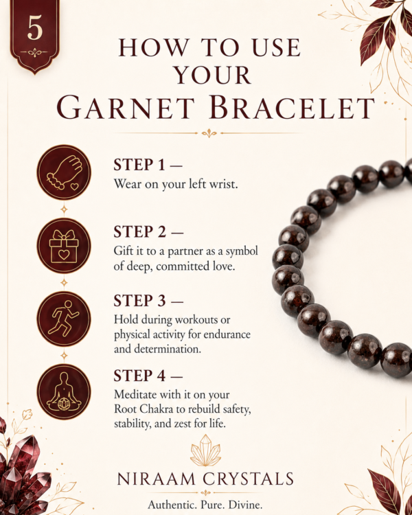 Garnet Bracelet