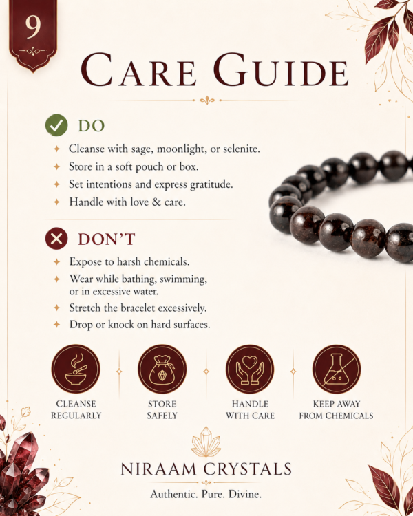 Garnet Bracelet