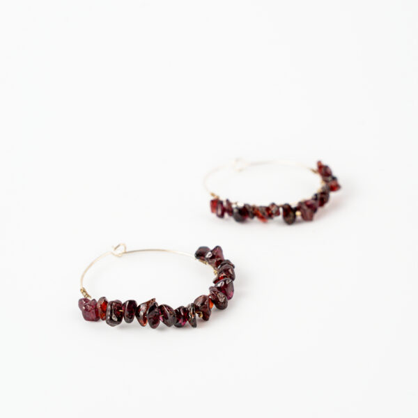 Garnet Jhumka