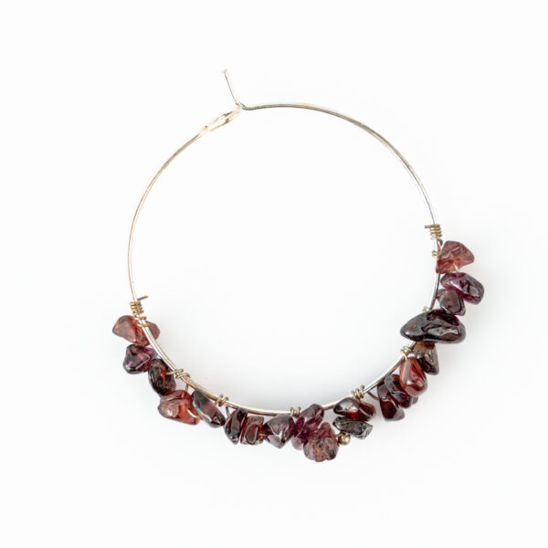 Garnet Jhumka