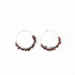 Garnet Jhumka