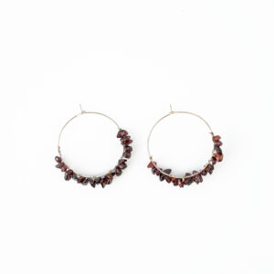 Garnet Jhumka