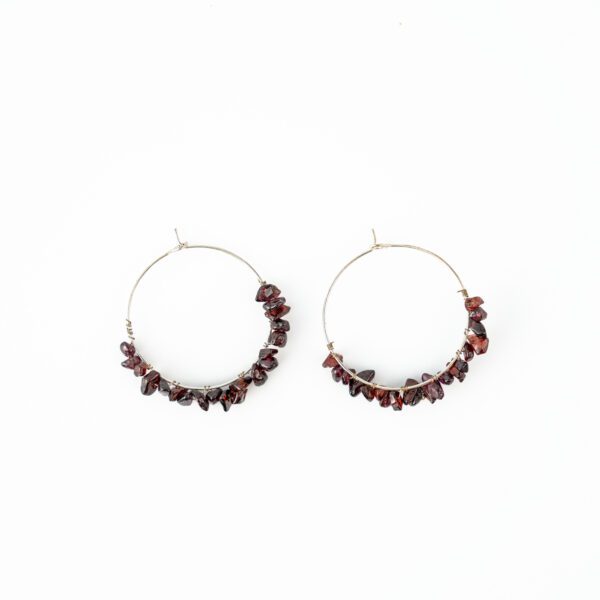 Garnet Jhumka