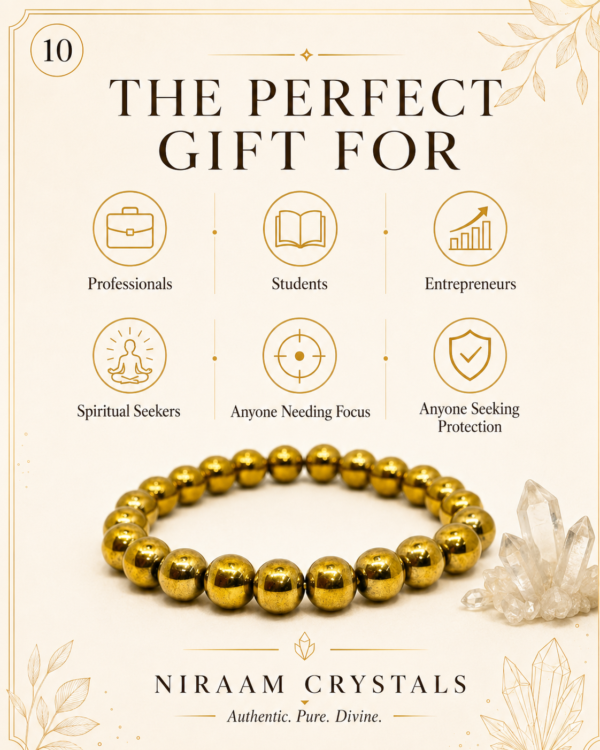 Golden Hematite Bracelet
