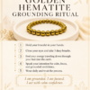 Golden Hematite Bracelet