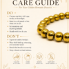Golden Hematite Bracelet
