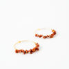 Golden Sunstone Jhumka