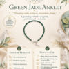 Green Jade Anklet