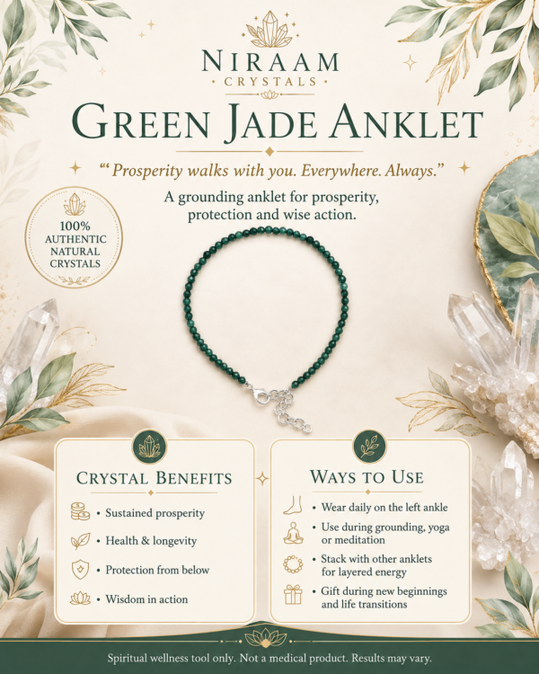 Green Jade Anklet