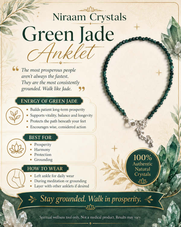 Green Jade Anklet