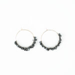 Hematite Jhumka